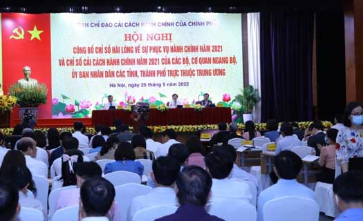 Hải Phòng, Quảng Ninh, Đà Nẵng dẫn đầu về cải cách hành chính năm 2021